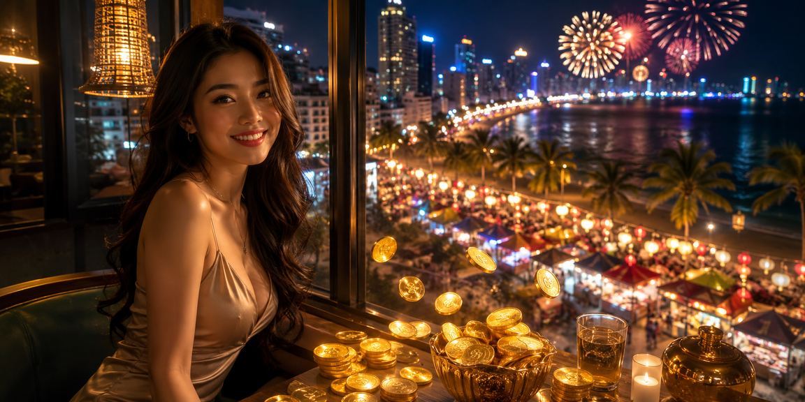 Người chơi thư giãn với cà phê tại Nha Trang, thể hiện giải trí cân bằng